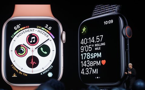 Vorstellung der Apple Watch 4.