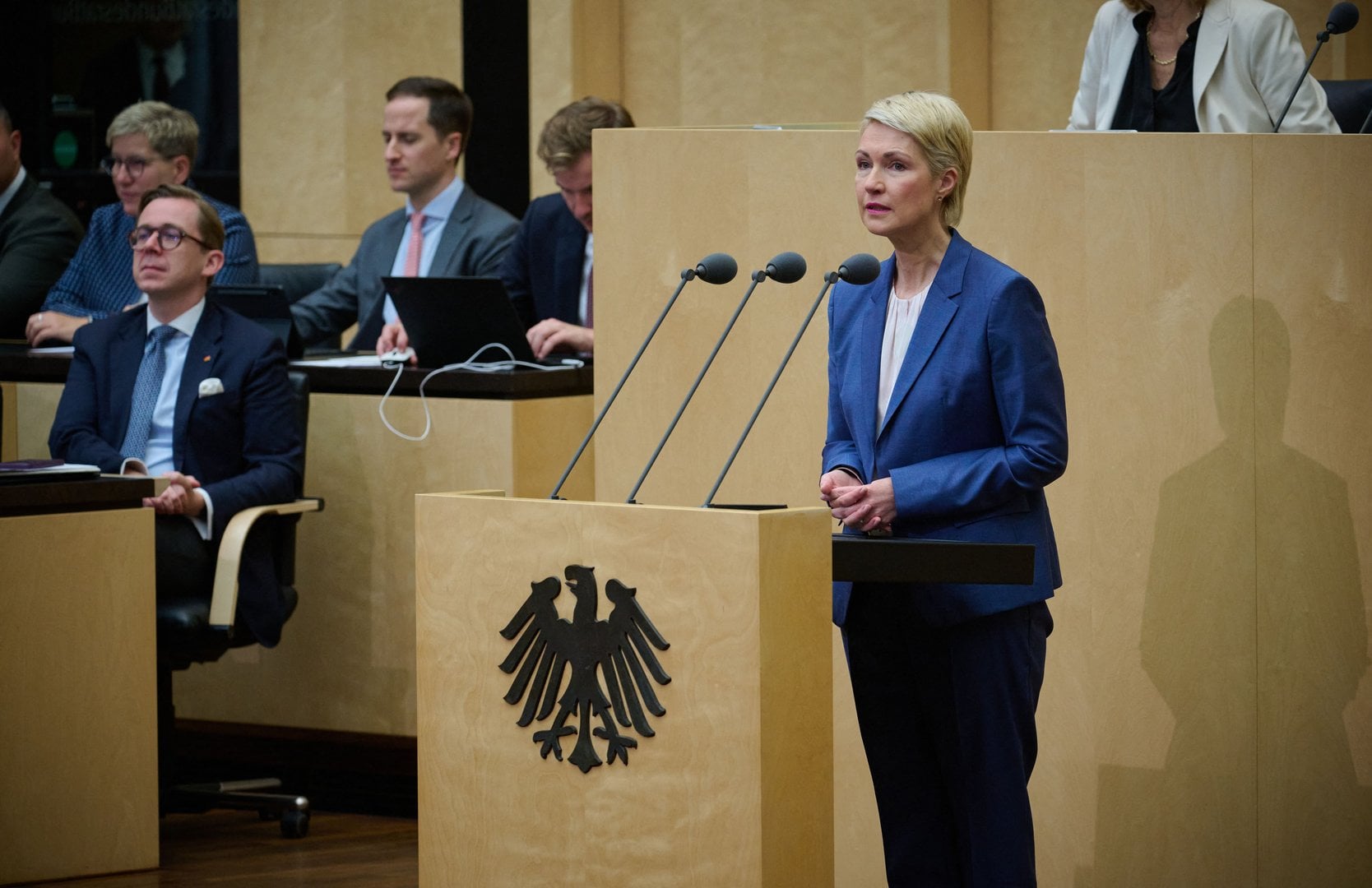 Bundespolitik: Berliner SPD für Koalitionsgespräche mit Linke und Grünen